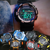 Luminous Watches with LED Colourful Flash Digital Display for Kids