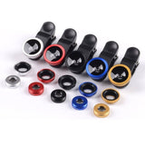 3 - in - 1 Wide Angle Macro Fisheye Camera Lens Kits for all Mobile Phone - Ripe Pickings