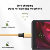 5A Micro USB Type - C Fast Charging Spring Cable - Ripe Pickings