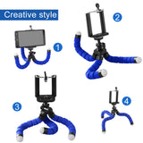 Flexible Tripod Phone Holder for Samsung, Xiaomi, Huawei, iPhone, Gopro and more - Ripe Pickings