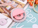 LED Selfie Ring Light for your Mobile Phone (Colour Temperature for Whitened, Rosy Facial Beauty) - Ripe Pickings