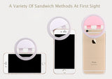 LED Selfie Ring Light for your Mobile Phone (Colour Temperature for Whitened, Rosy Facial Beauty) - Ripe Pickings