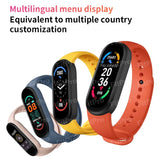 M6 Smart Fitness Watch (with Magnetic Charging Band, HR & BP, Find My Phone) - Ripe Pickings
