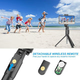 Mini Bluetooth 4.0 Tripod/Selfie Stick with Detachable Wireless Remote - Ripe Pickings