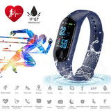M3 Smart Watch Bracelet with Colour Screen, Heart Rate & BP Monitor - Ripe Pickings