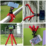 Flexible Tripod Phone Holder for Samsung, Xiaomi, Huawei, iPhone, Gopro and more - Ripe Pickings