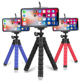 Flexible Tripod Phone Holder for Samsung, Xiaomi, Huawei, iPhone, Gopro and more - Ripe Pickings