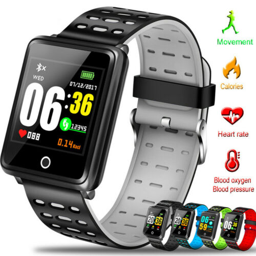 F3 IP68 Smart Fitness Watch with HR & BP Monitor (for IOS and Android Phones) - Ripe Pickings