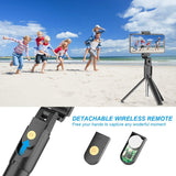 Mini Bluetooth 4.0 Tripod/Selfie Stick with Detachable Wireless Remote - Ripe Pickings