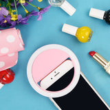 LED Selfie Ring Light for your Mobile Phone (Colour Temperature for Whitened, Rosy Facial Beauty) - Ripe Pickings