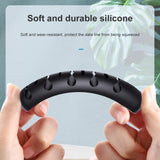 Soft Silicone Magnetic Cable Holder (Cable Management of USB, Power, etc) - Ripe Pickings