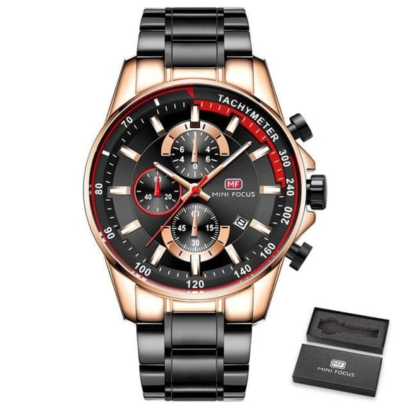 Mini Focus Chronograph Men's Fashionable Quartz Watch (Top Brand, Luxury Watches) - Ripe Pickings