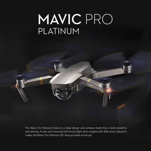 DJI Mavic Pro Platinum Drone with 4K Camera (PRICE REDUCED) - Ripe Pickings