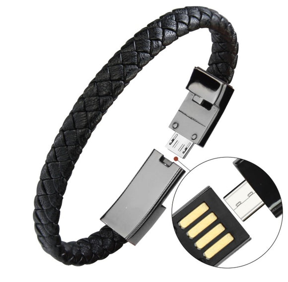 Micro USB / Type C Bracelet for Phone Charging and Data Transfer - Ripe Pickings
