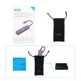 ICZI 6 in 1 USB C Multifunction HUB  - type C to 4K HDMI USB 3.0 SD TF Card Converter - Ripe Pickings