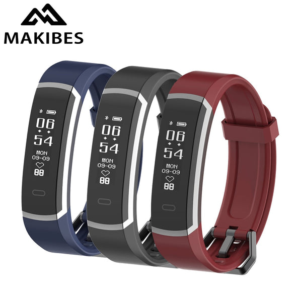 Makibes R3 Smart Bracelet with Heart Rate Monitor, Health Fitness Tracker, more - Ripe Pickings