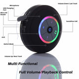 Q9 Waterproof Wireless Bluetooth LED Speaker with Microphone For Hands - Free Call - Ripe Pickings