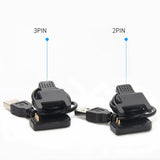 Smart Watch Clip Type Chargers (2 - pin - 3mm & 4mm, 3 - pin - 6mm) - Ripe Pickings