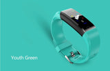The 115 Plus Smart Watch with HR & BP Monitor, Call & MSG Notifications (similar to Fitbit Alta) - Ripe Pickings