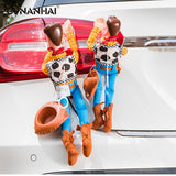 Toy Story 4 Woody, Buzz Lightyear and Jessie Plush Toys to stick in cars and house windows - Ripe Pickings
