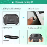 Wireless English Keyboard (UKB - 500 - RF 2.4GHz) - Ripe Pickings