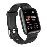 116 Plus Fitness Watch with HR & BP Tracker, Call & MSG Notifications (similar to Fitbit Alta)