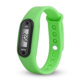 Digital LCD Wrist Band with Pedometer for Running, Walking and Jogging (for Kids and Adults)