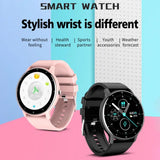 ZL02D Smart Watch & Fitness Tracker (Pedometer, Blood Pressure, Heart Rate and Oxygen Monitoring)