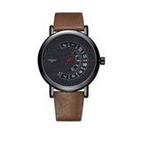 Watch Men's Turntable Waterproof Men's Watch Quartz Watch Men's Watch - Ripe Pickings