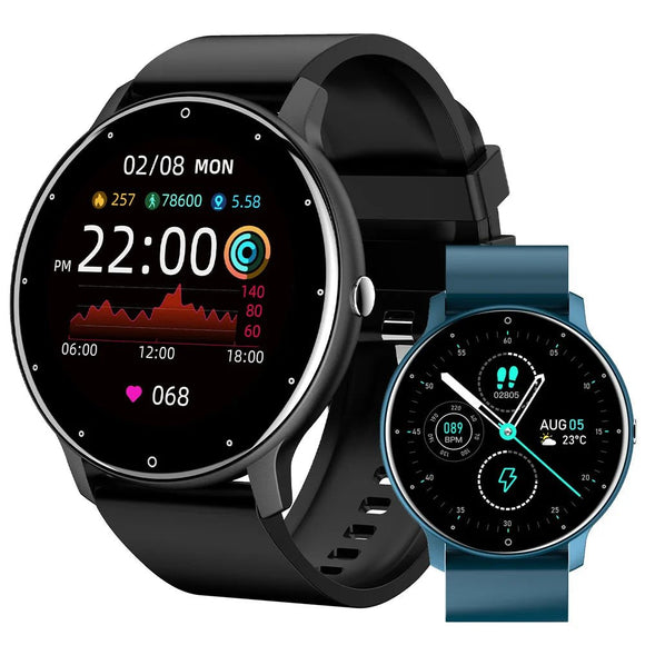 ZL02D Smart Watch & Fitness Tracker (Pedometer, Blood Pressure, Heart Rate and Oxygen Monitoring) - Ripe Pickings
