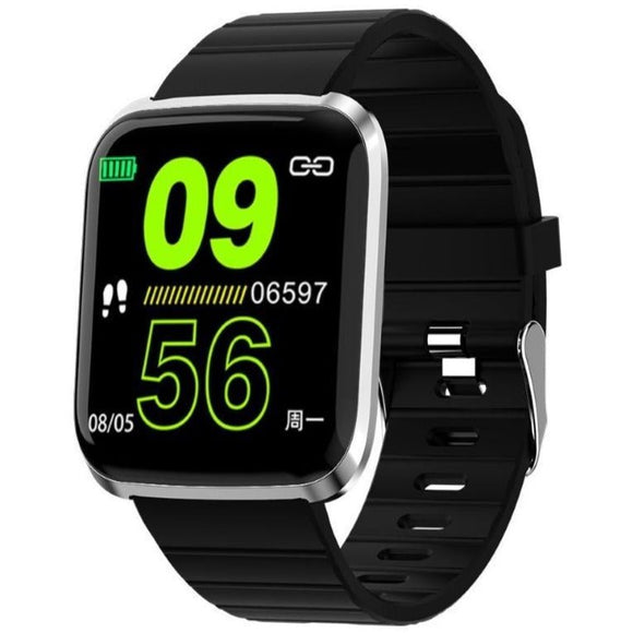 116 Pro Smart Watch (with Fitness Tracker, HR & BP Monitor, Push Messages and more) - Ripe Pickings