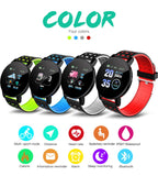 119 Plus Smart Watch & Fitness Tracker (with HR & BP Tracker, Call & MSG Alerts, IPS HD Screen) - Ripe Pickings