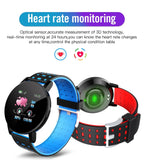 119 Plus Smart Watch & Fitness Tracker (with HR & BP Tracker, Call & MSG Alerts, IPS HD Screen) - Ripe Pickings