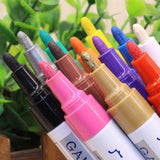 12 Colors Waterproof Car Tyre Marker (repair car scratches and mark your tyres) - Ripe Pickings