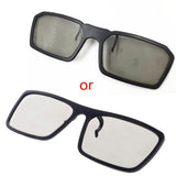 2 PCS Clip - On Type Circular Passive Polarized 3D Glasses For TV/Real 3D Cinema - Ripe Pickings