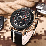 2019 LIGE Quartz Top Brand Luxury Big Dial Military Mens Watch - Ripe Pickings