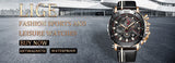 2019 LIGE Quartz Top Brand Luxury Big Dial Military Mens Watch - Ripe Pickings