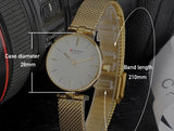 2021 Curren Blanche Luxury Quartz Ladies Watch (9038 - GD) - Ripe Pickings