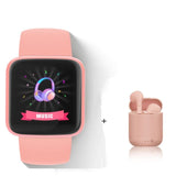 2021 Macaron Y68S Smart Watch + 2021 Macaron Mini - 2 TWS Wireless Earphones + Charger Box - Ripe Pickings