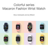 2021 Macaron Y68S Smart Watch (BP, HR & Blood Oxygen) - Ripe Pickings