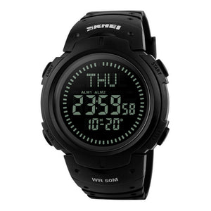 50m Waterproof Multi - function Outdoor Men's Sports Watch with New Concept Compass - Ripe Pickings
