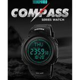 50m Waterproof Multi - function Outdoor Men's Sports Watch with New Concept Compass - Ripe Pickings