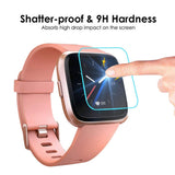 5/3/1 Pack Tempered Glass Screen Protector for Fitbit Versa Lite Smartwatch - Ripe Pickings