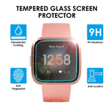 5/3/1 Pack Tempered Glass Screen Protector for Fitbit Versa Lite Smartwatch - Ripe Pickings