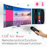 6 - Axis Gyroscope C120 Rechargeable Wireless Air Mouse with Keyboard for Android TV Box and PC - Ripe Pickings