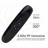 6 - Axis Gyroscope C120 Rechargeable Wireless Air Mouse with Keyboard for Android TV Box and PC - Ripe Pickings