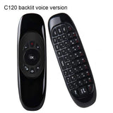 6 - Axis Gyroscope C120 Rechargeable Wireless Air Mouse with Keyboard for Android TV Box and PC - Ripe Pickings