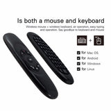6 - Axis Gyroscope C120 Rechargeable Wireless Air Mouse with Keyboard for Android TV Box and PC - Ripe Pickings