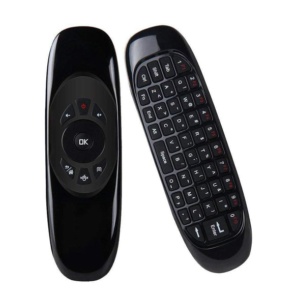 6 - Axis Gyroscope C120 Rechargeable Wireless Air Mouse with Keyboard for Android TV Box and PC - Ripe Pickings