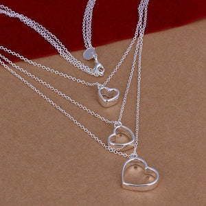 925 Sterling Silver Heart Charms & Necklaces - Ripe Pickings